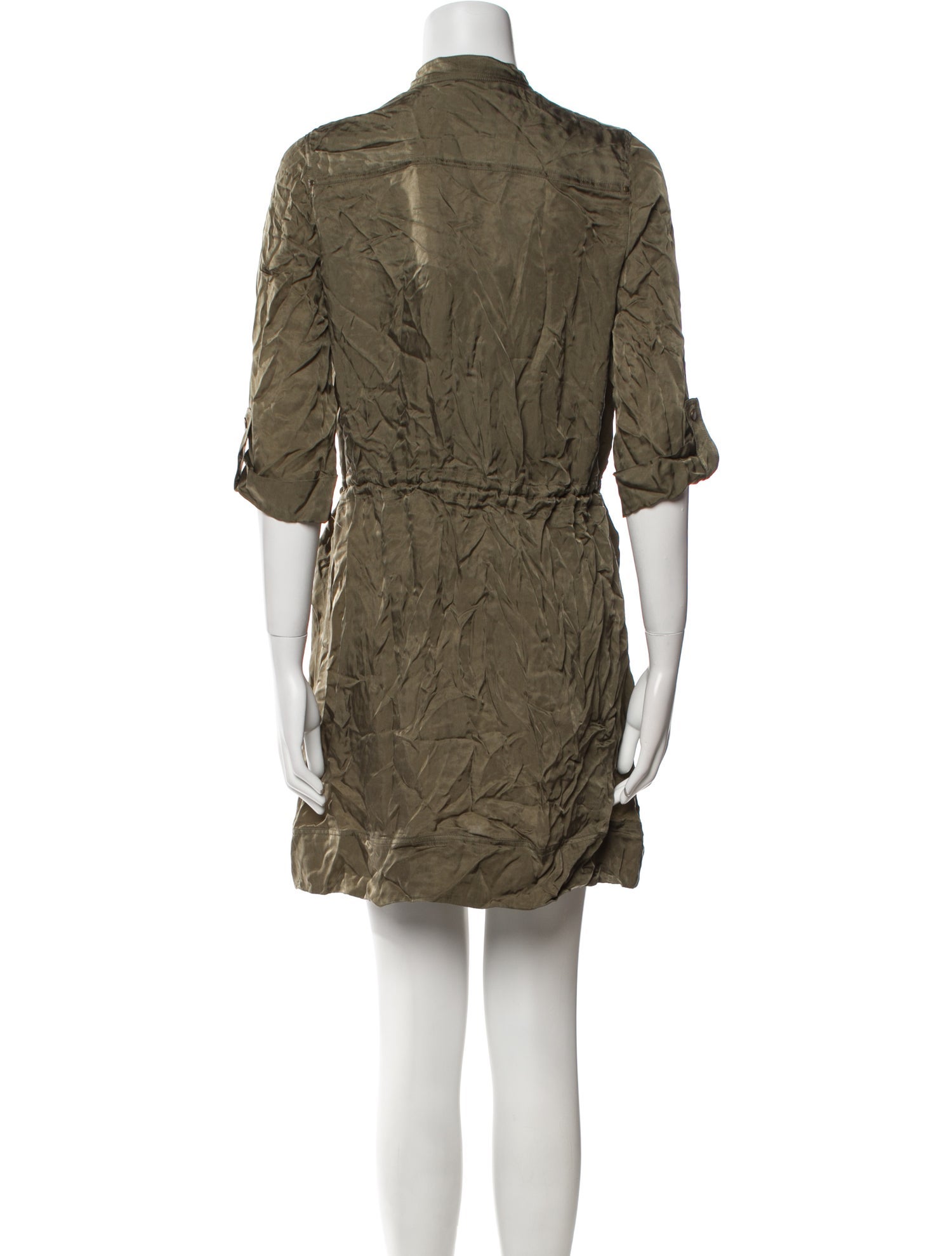 Diane von Furstenberg Mock Neck Mini Dress