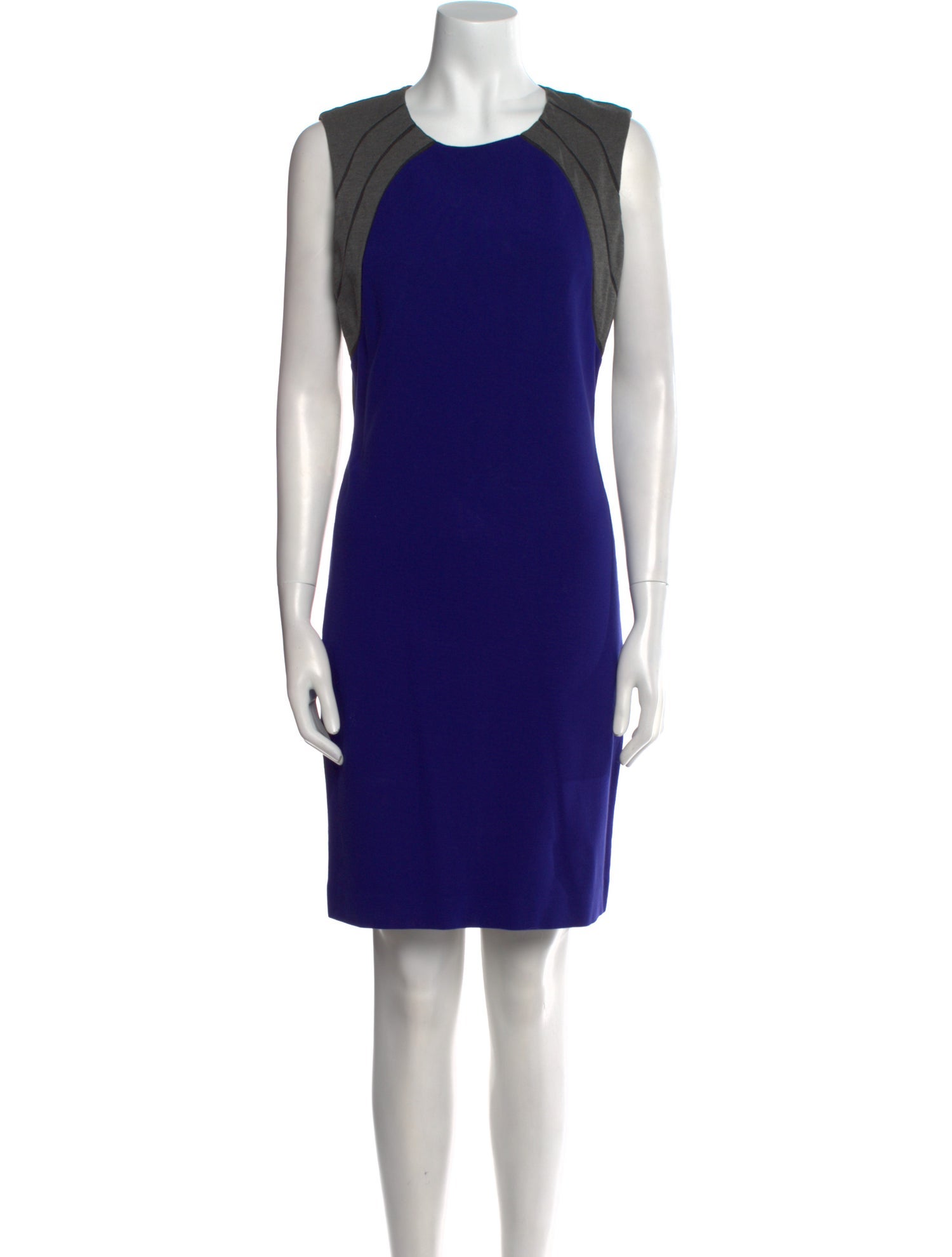 Diane von Furstenberg Crew Neck Knee-Length Dress