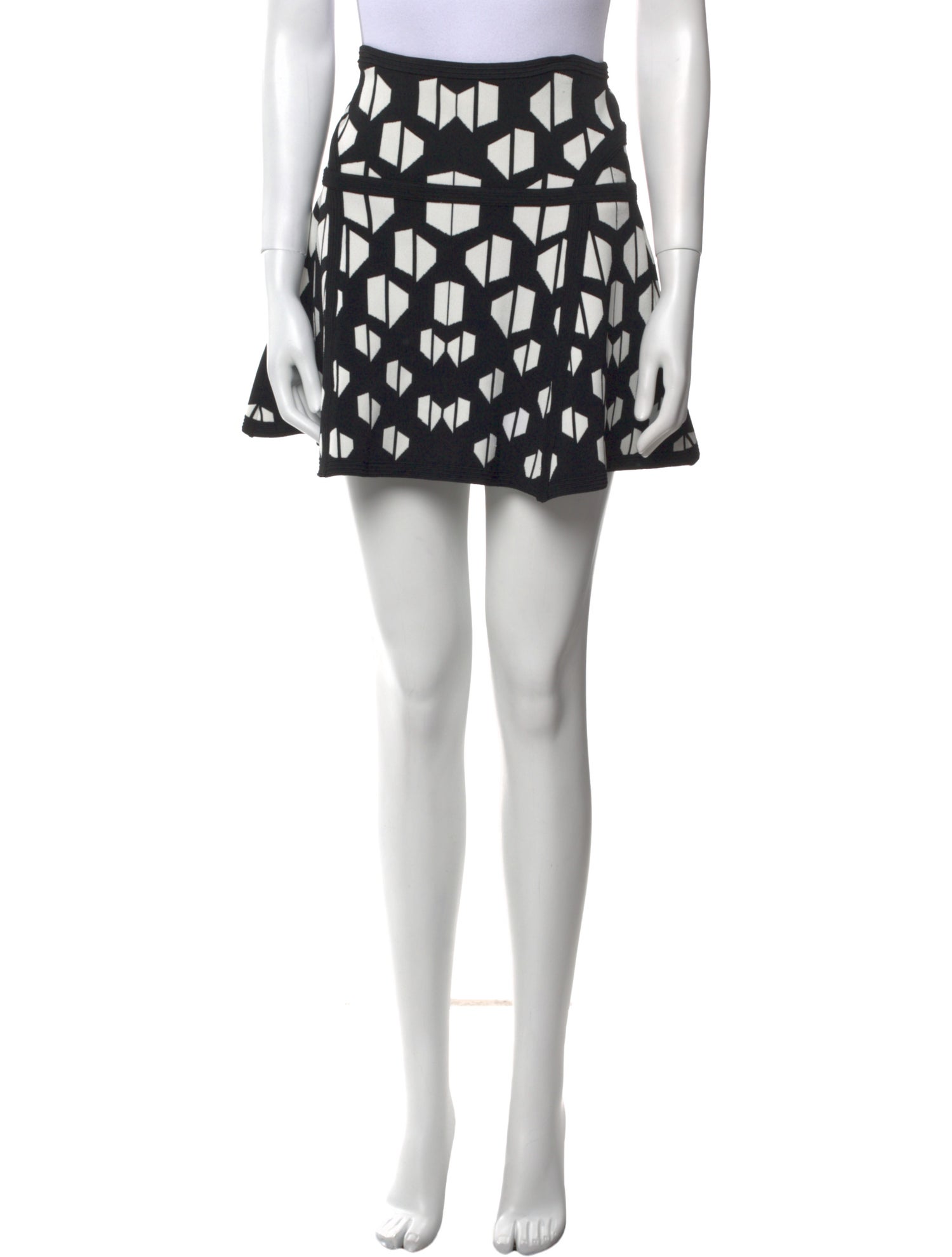 Diane von Furstenberg Printed Mini Skirt