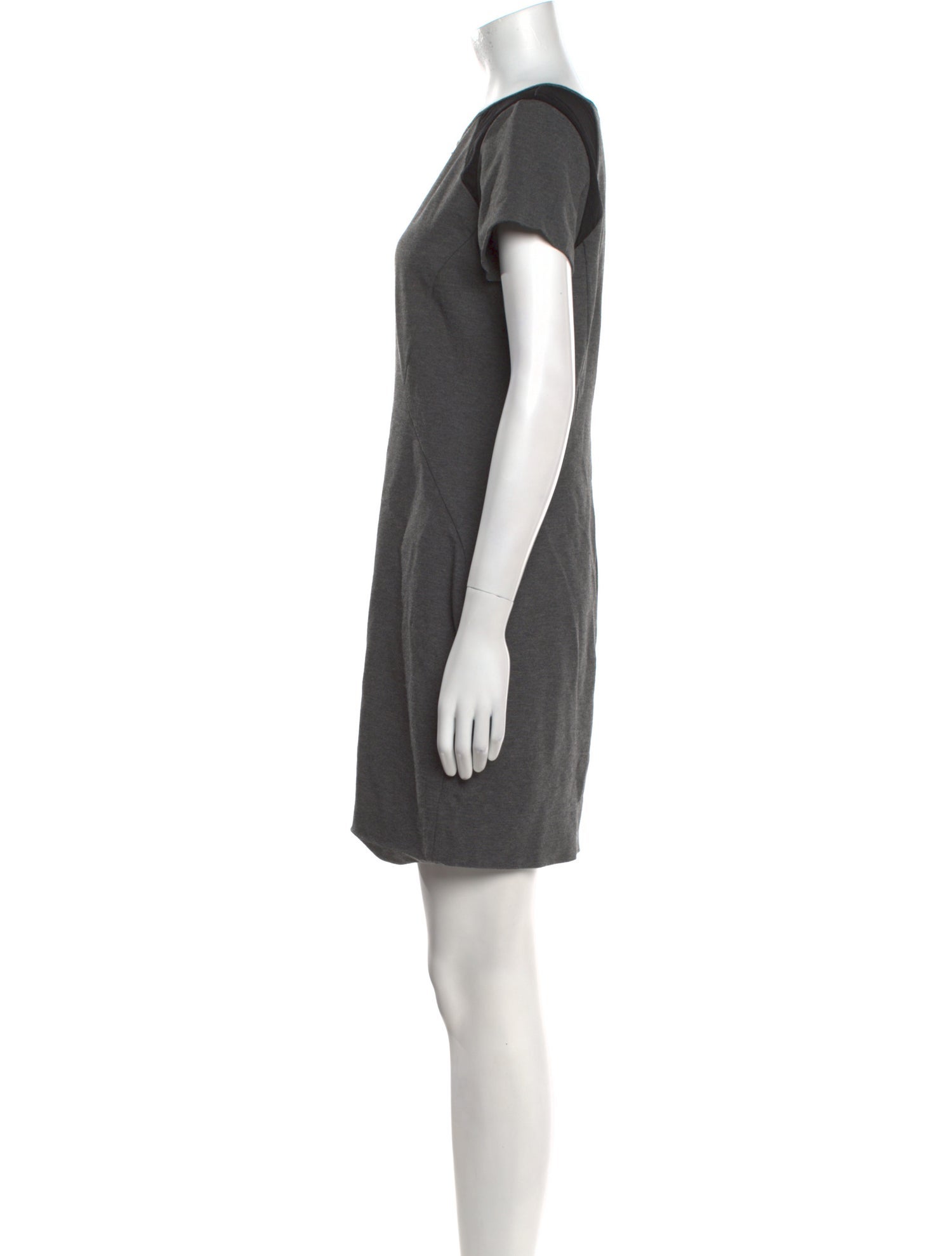 Diane von Furstenberg Crew Neck Mini Dress