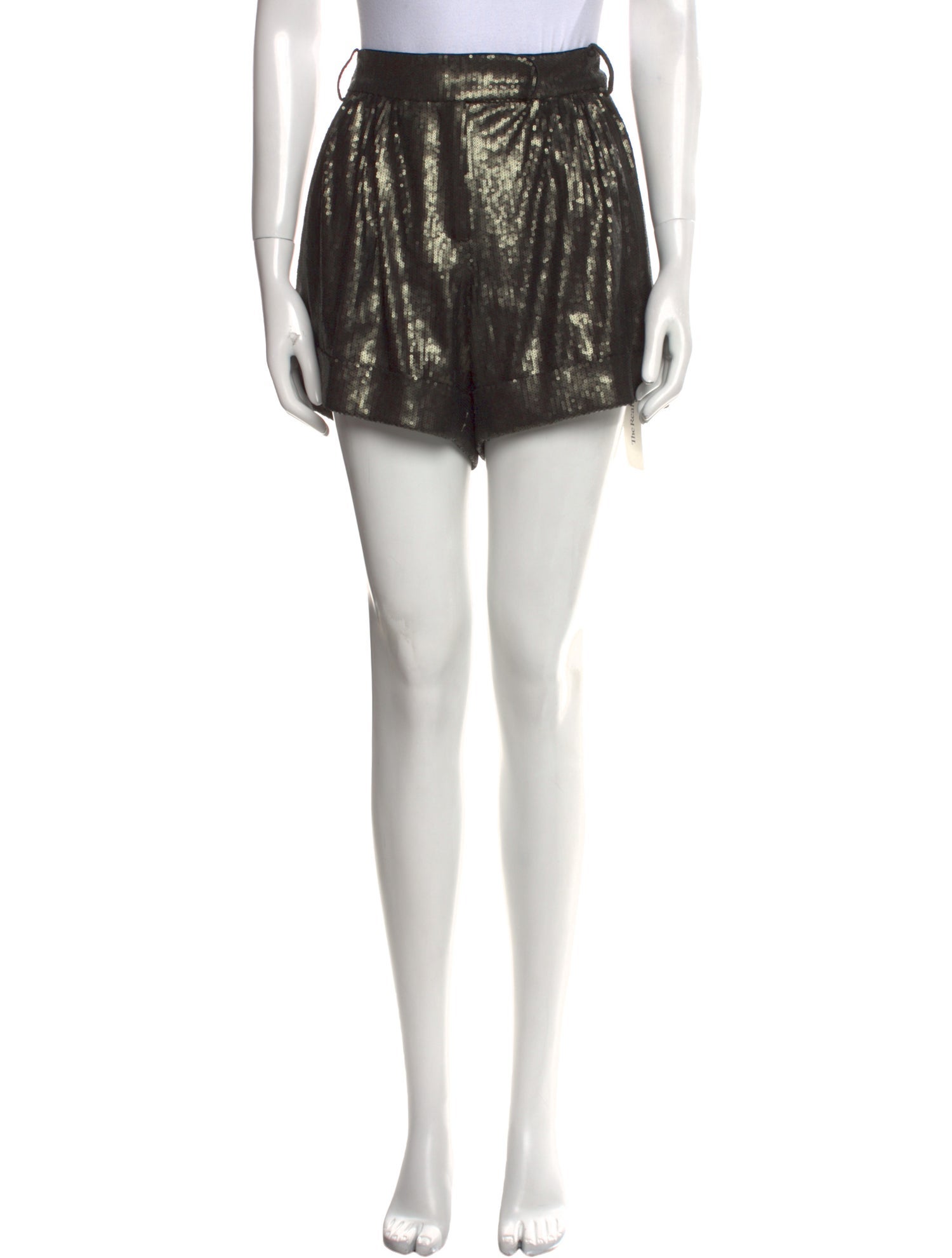 Diane von Furstenberg Sequin Mini Shorts