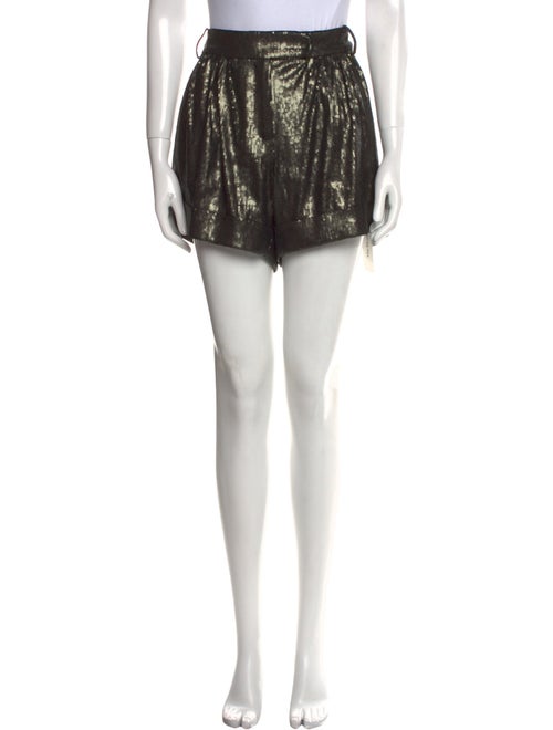 Diane von Furstenberg Sequin Mini Shorts
