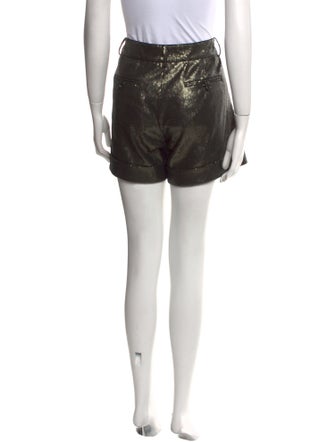 Diane von Furstenberg Sequin Mini Shorts