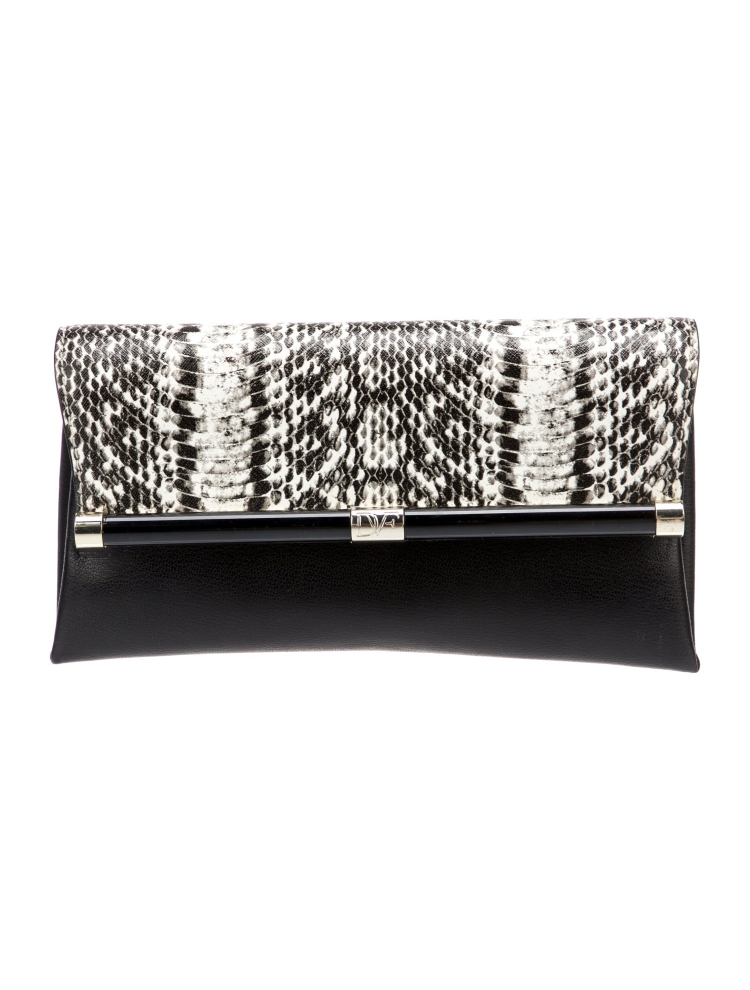 Diane von Furstenberg Leather Clutch