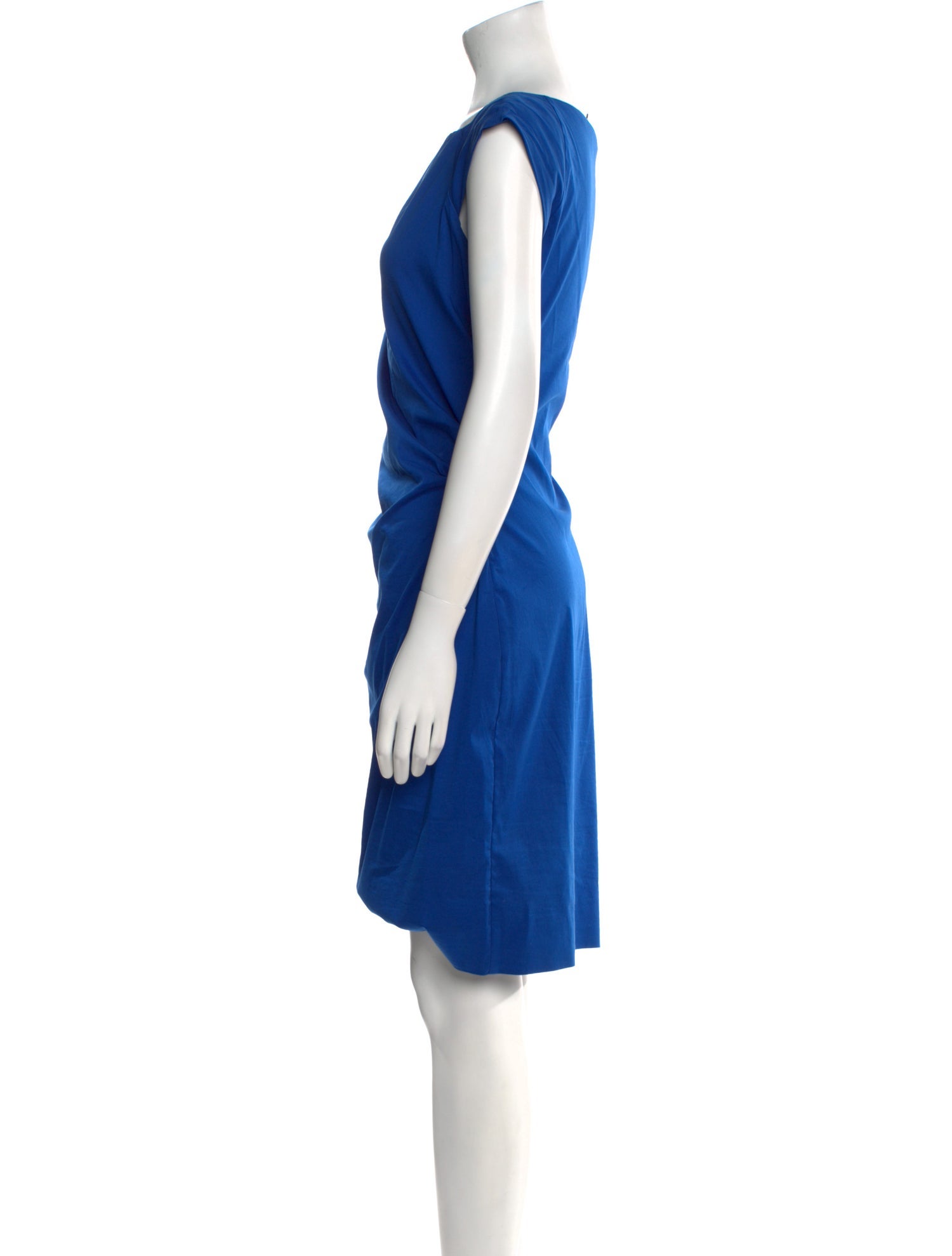 Diane von Furstenberg Bateau Neckline Knee-Length Dress