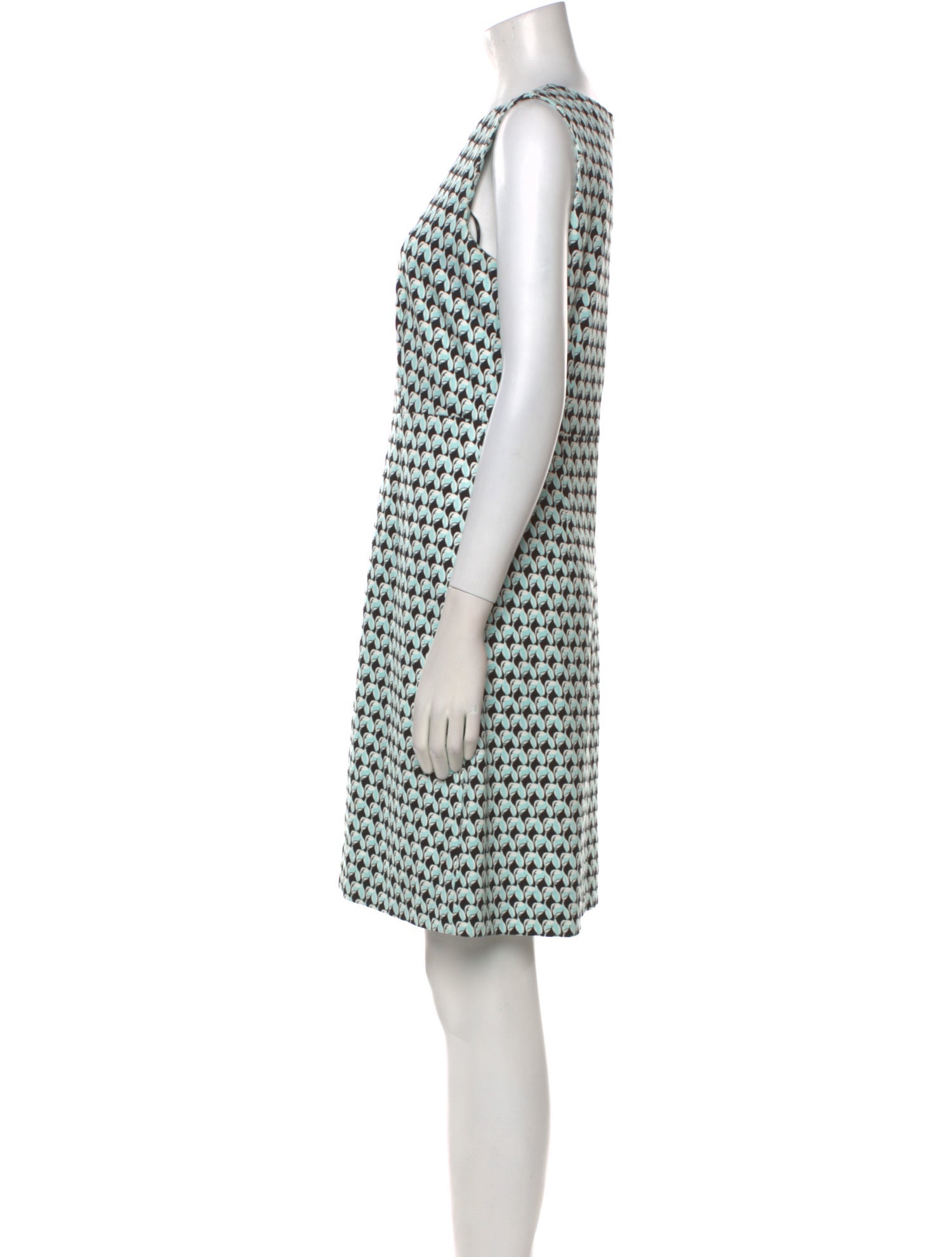 Diane von Furstenberg Printed Mini Dress