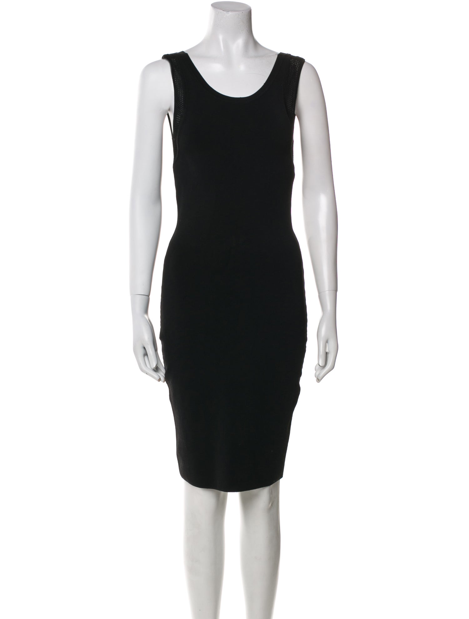 Diane von Furstenberg Scoop Neck Knee-Length Dress