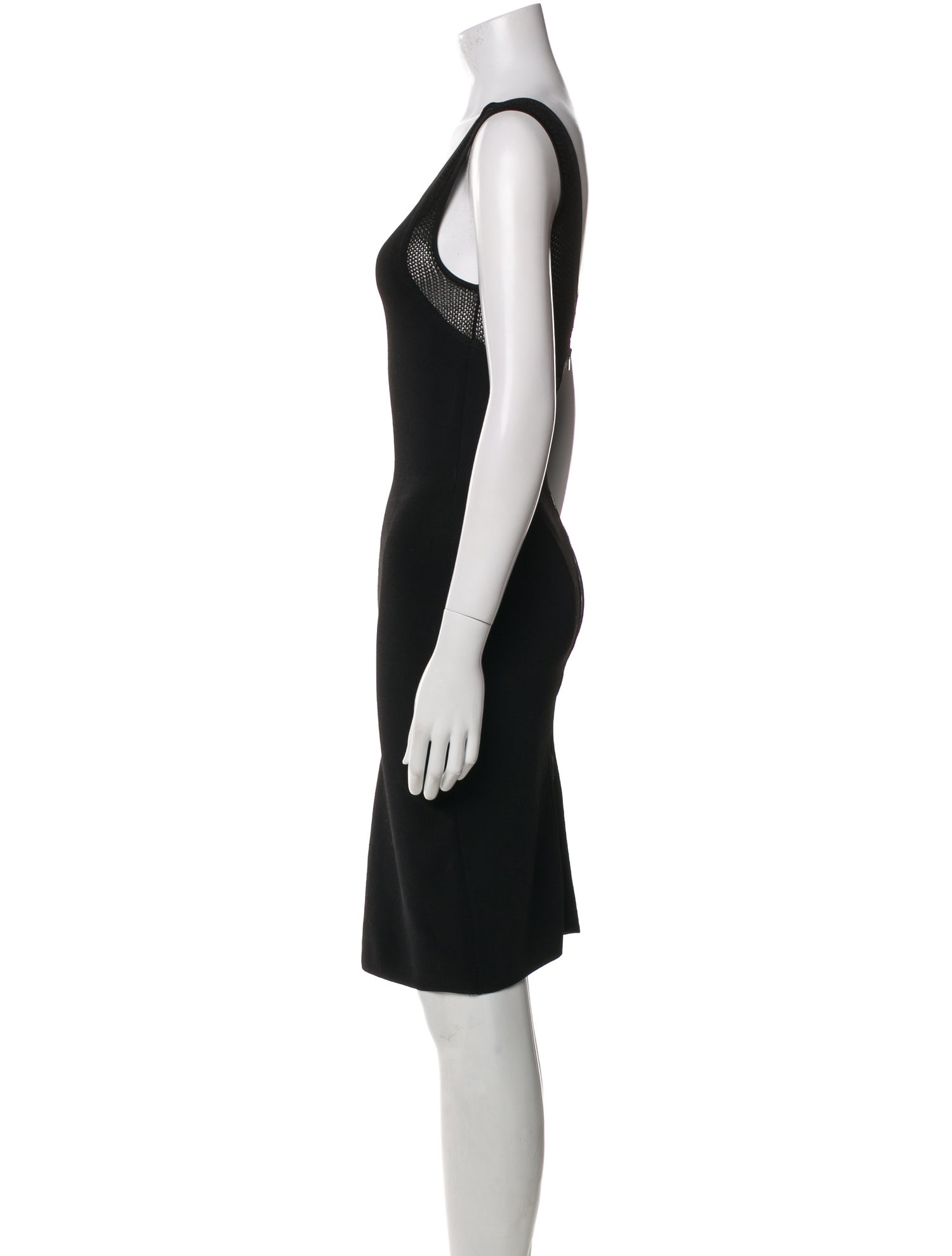 Diane von Furstenberg Scoop Neck Knee-Length Dress