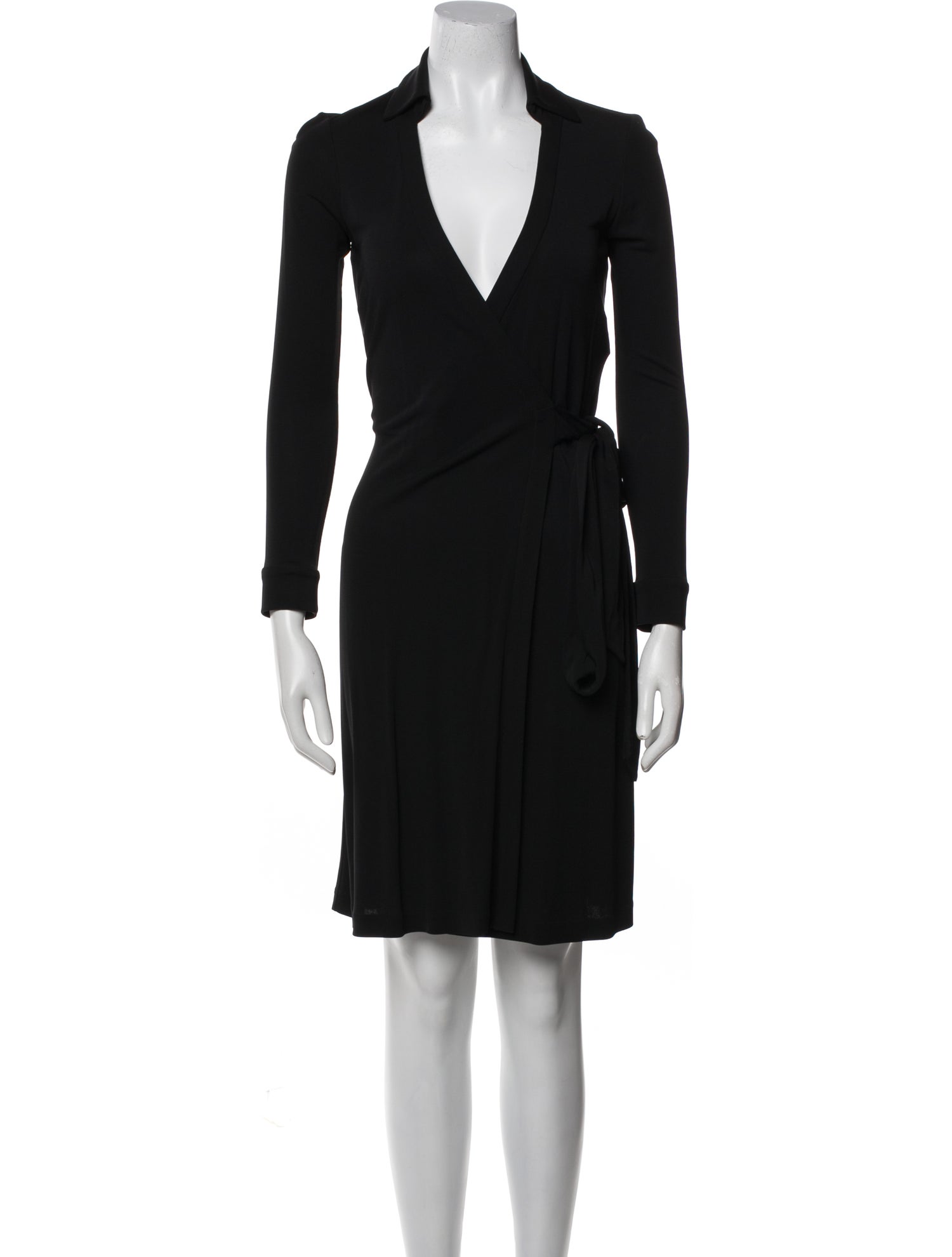 Diane von Furstenberg V-Neck Knee-Length Dress