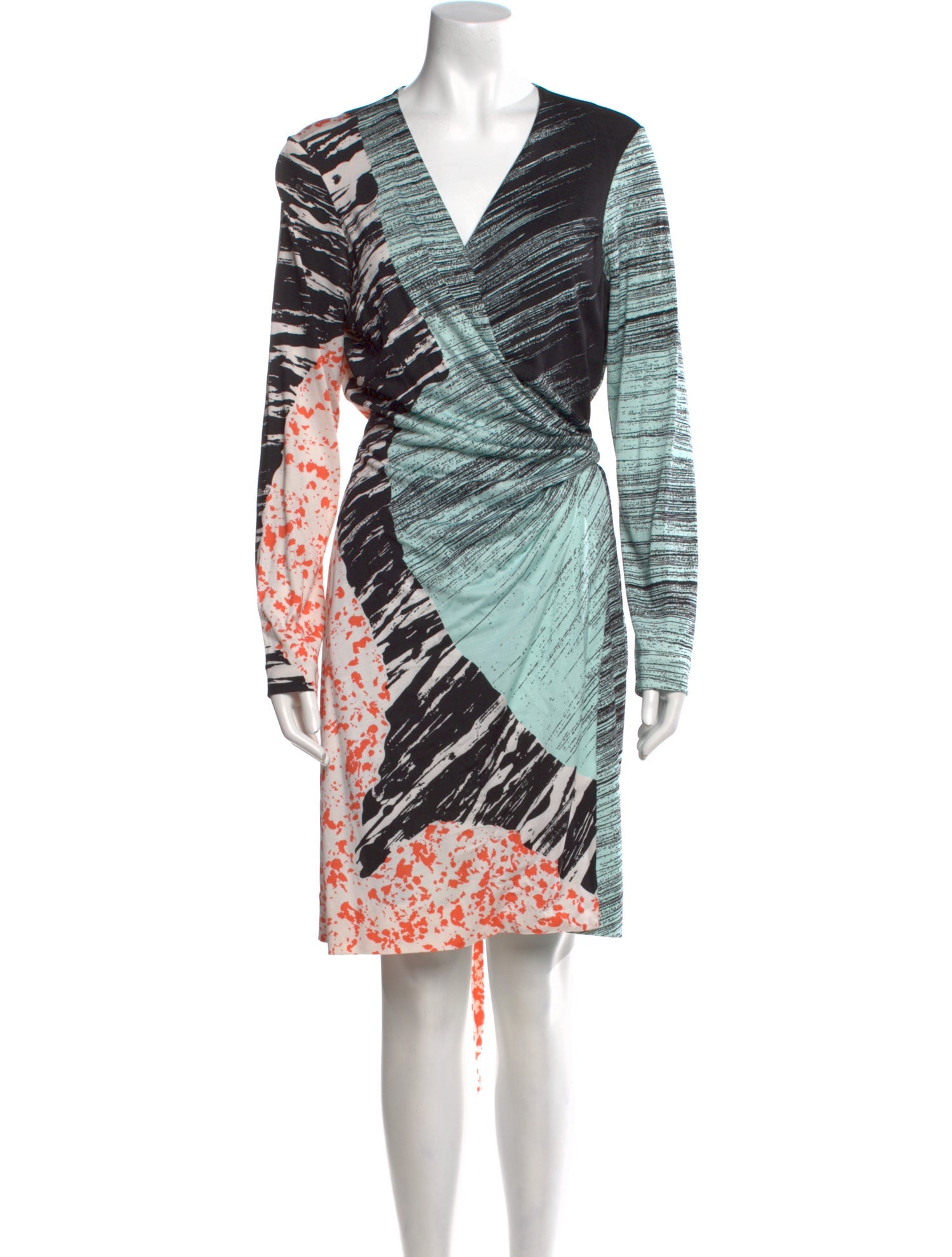 Diane von Furstenberg Silk Knee-Length Dress w/ Tags