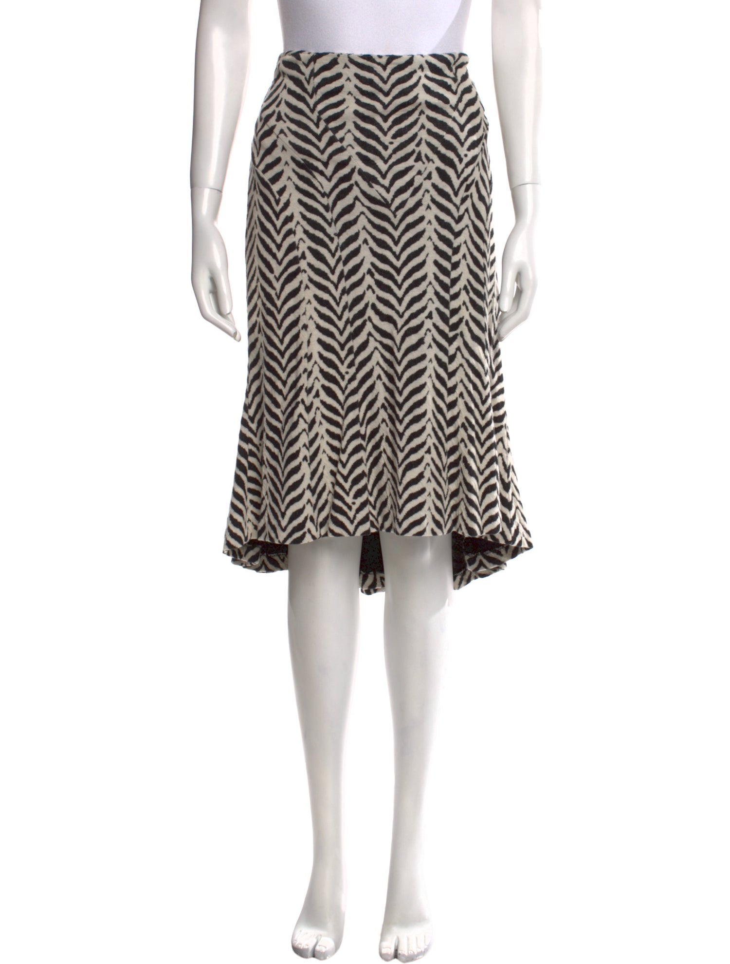 Diane von Furstenberg Printed Knee-Length Skirt