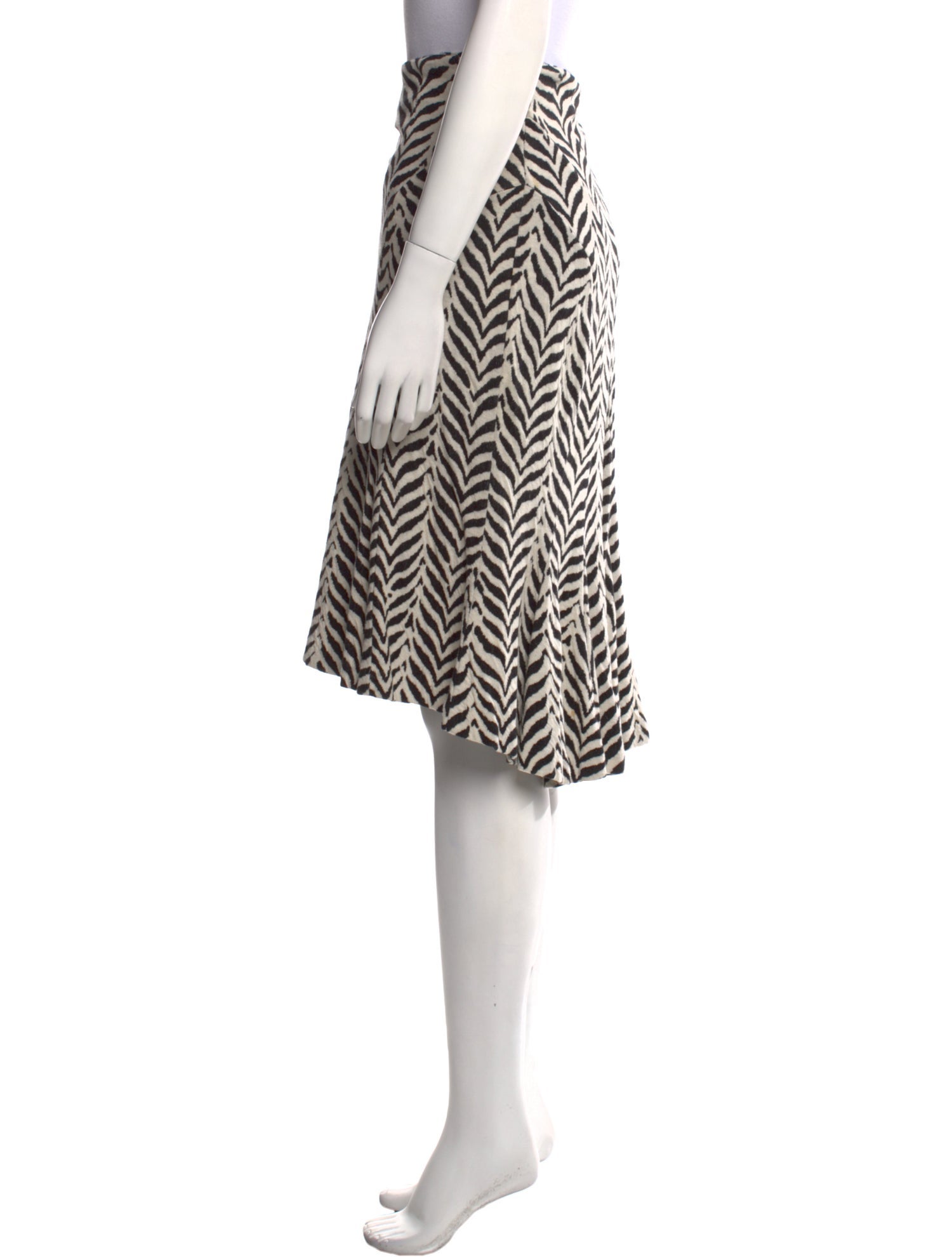 Diane von Furstenberg Printed Knee-Length Skirt