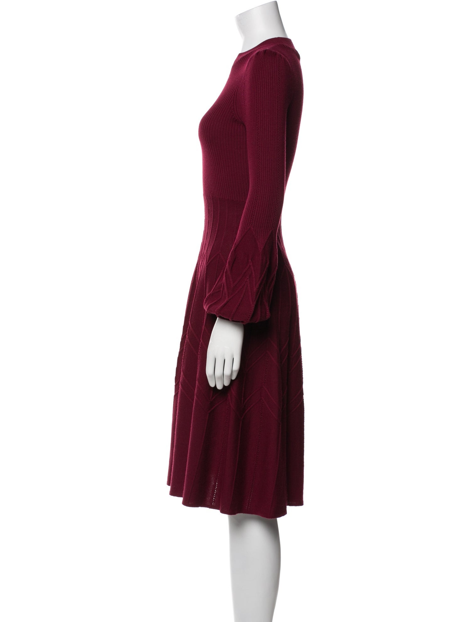 Diane von Furstenberg Wool Knee-Length Dress