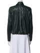 Diane von Furstenberg Leather Biker Jacket
