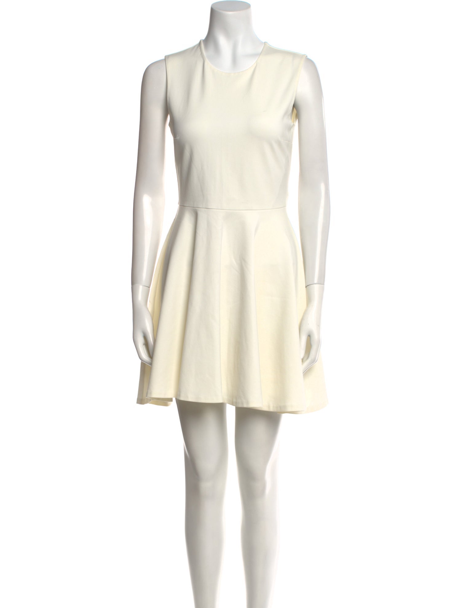 Diane von Furstenberg Scoop Neck Mini Dress