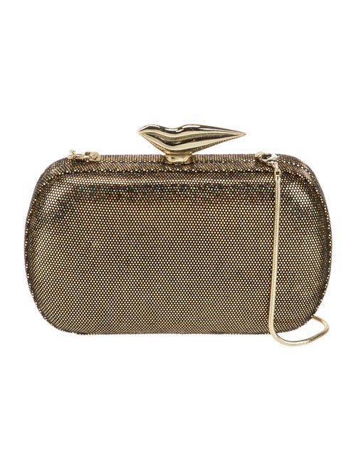 Diane von Furstenberg Glitter Minaudière