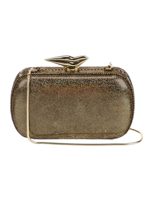 Diane von Furstenberg Glitter Minaudière