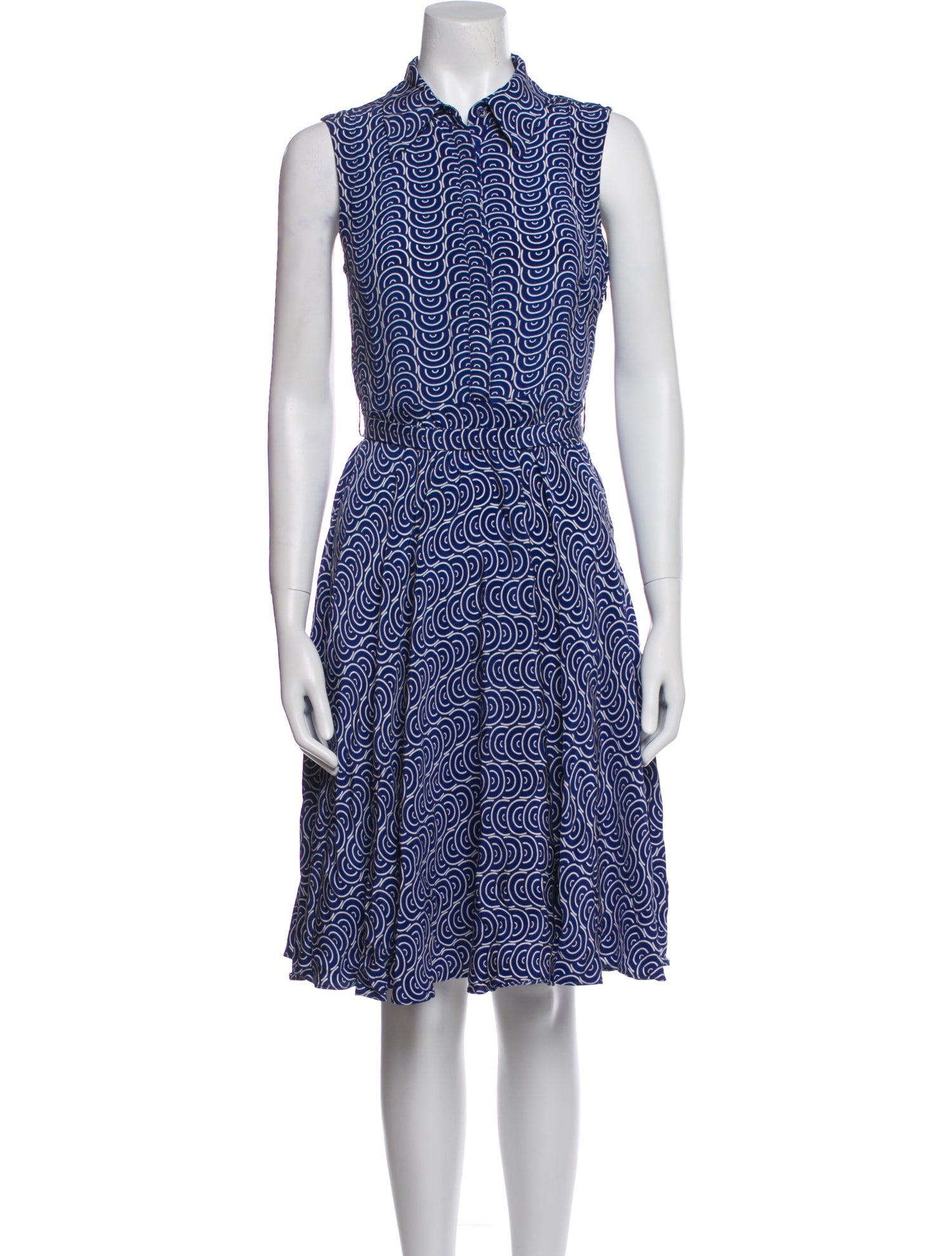 Diane von Furstenberg Silk Knee-Length Dress