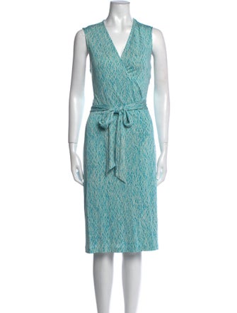 Diane von Furstenberg Silk Knee-Length Dress