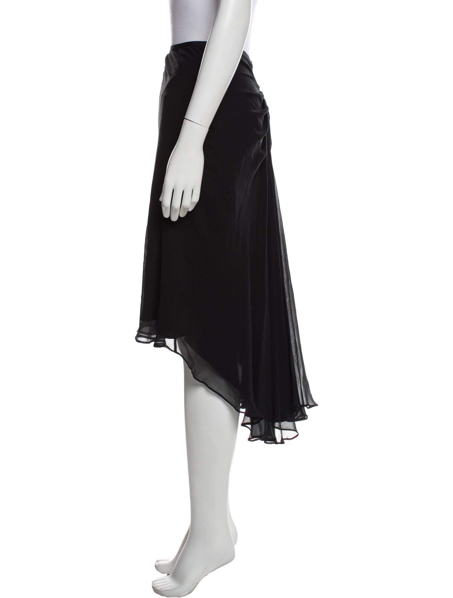 Diane von Furstenberg Silk Midi Length Skirt