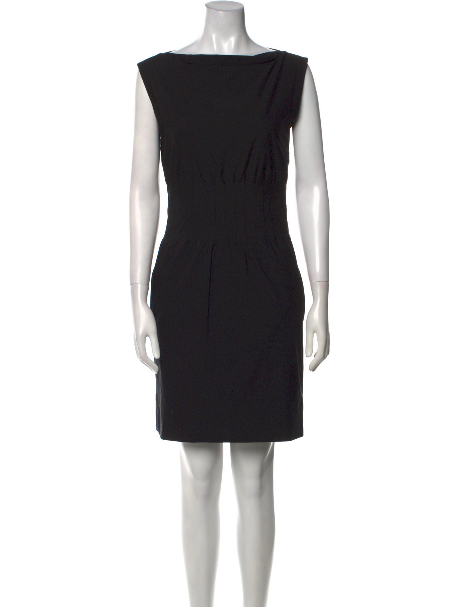 Diane von Furstenberg Bateau Neckline Mini Dress