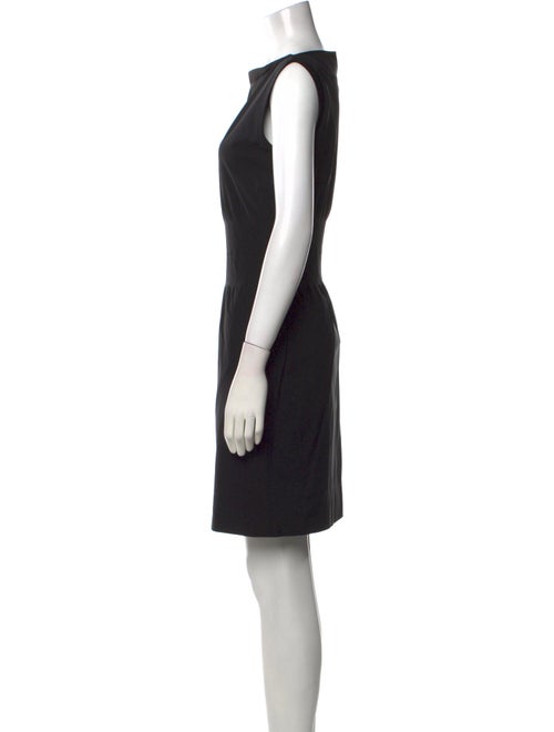 Diane von Furstenberg Bateau Neckline Mini Dress