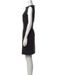Diane von Furstenberg Bateau Neckline Mini Dress