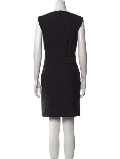 Diane von Furstenberg Bateau Neckline Mini Dress