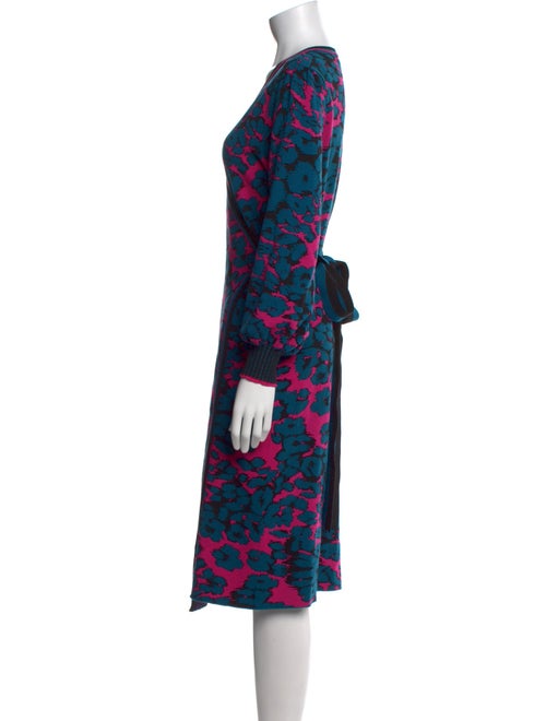 Diane von Furstenberg Printed Knee-Length Dress
