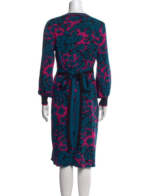 Diane von Furstenberg Printed Knee-Length Dress