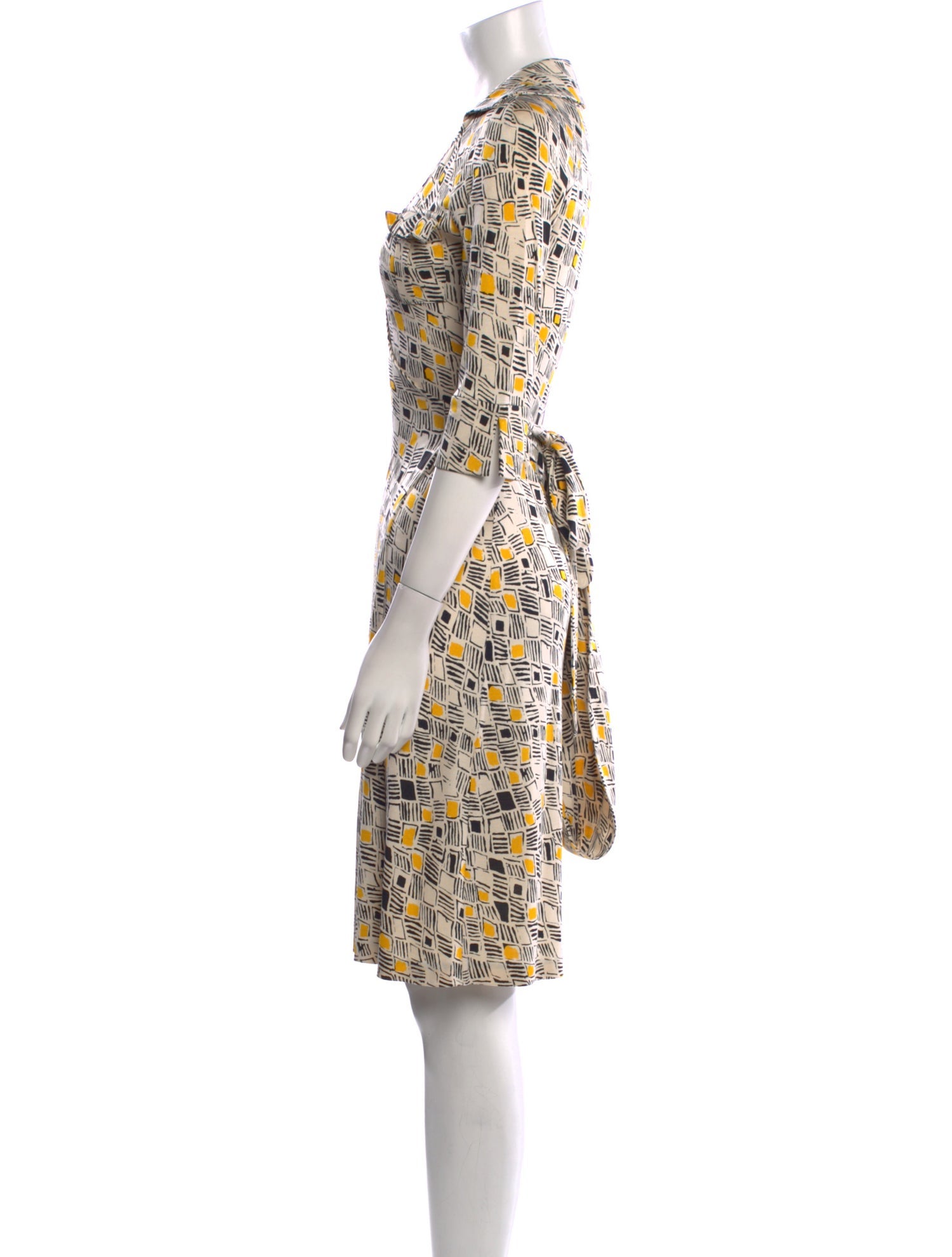 Diane von Furstenberg Silk Knee-Length Dress