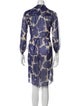 Diane von Furstenberg Silk Midi Length Dress