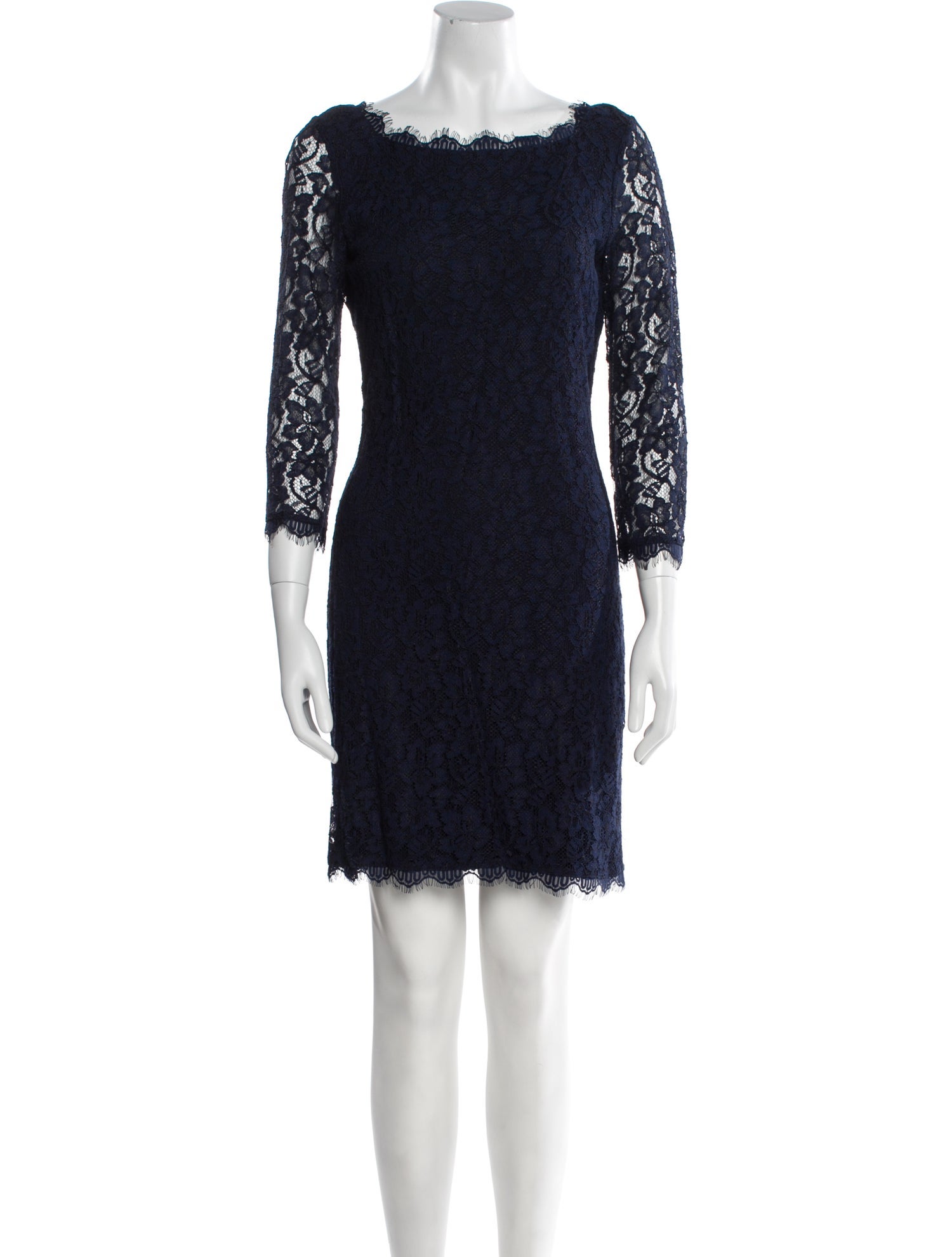 Diane von Furstenberg Lace Mini Dress