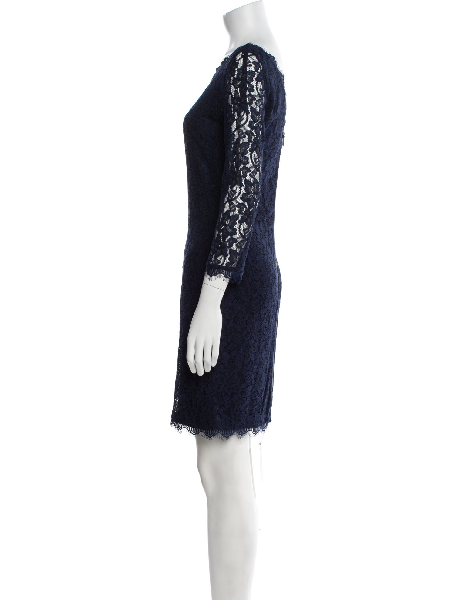 Diane von Furstenberg Lace Mini Dress