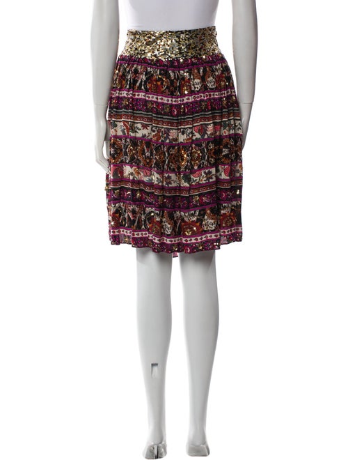 Diane von Furstenberg Silk Knee-Length Skirt