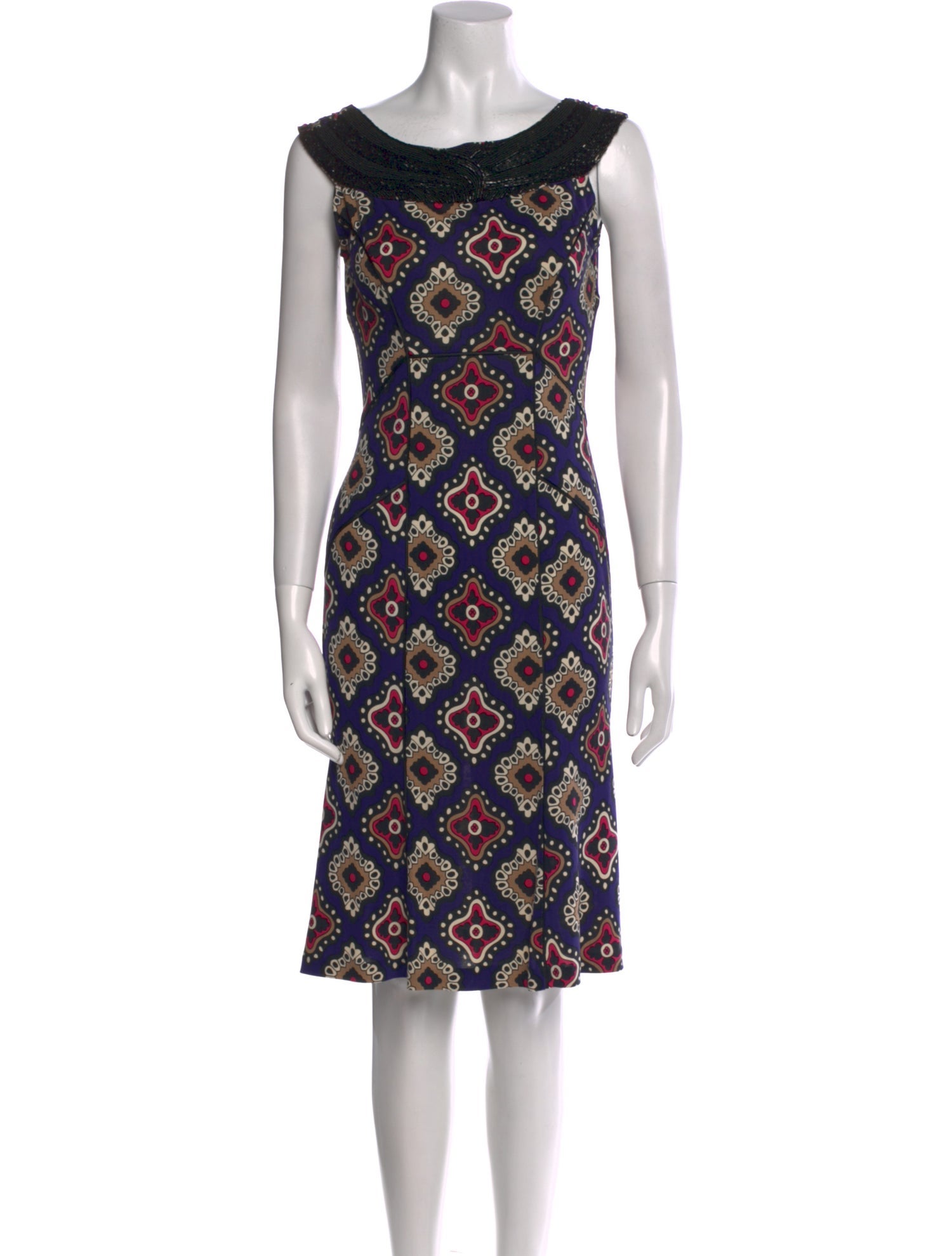 Diane von Furstenberg Silk Knee-Length Dress