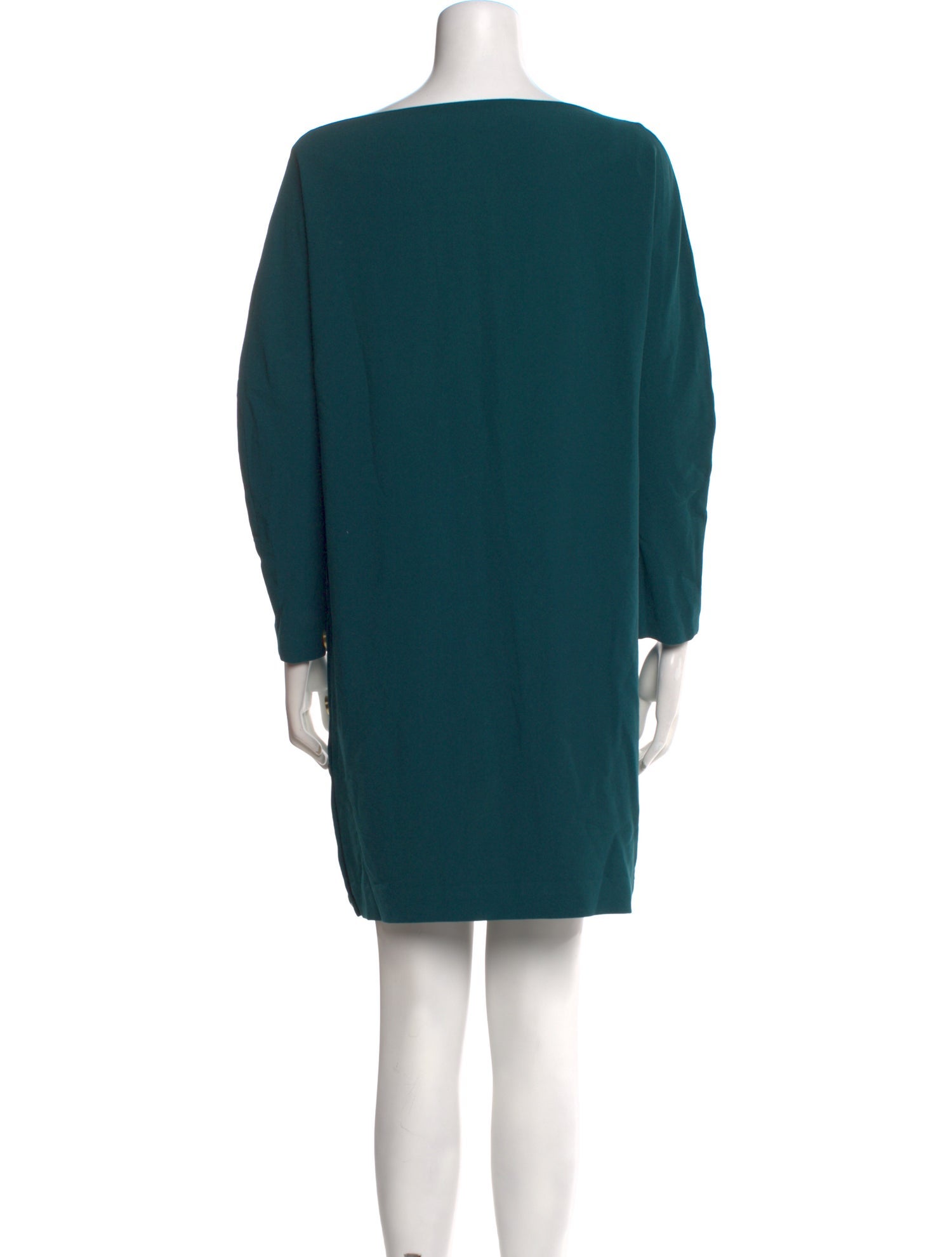 Diane von Furstenberg Bateau Neckline Mini Dress