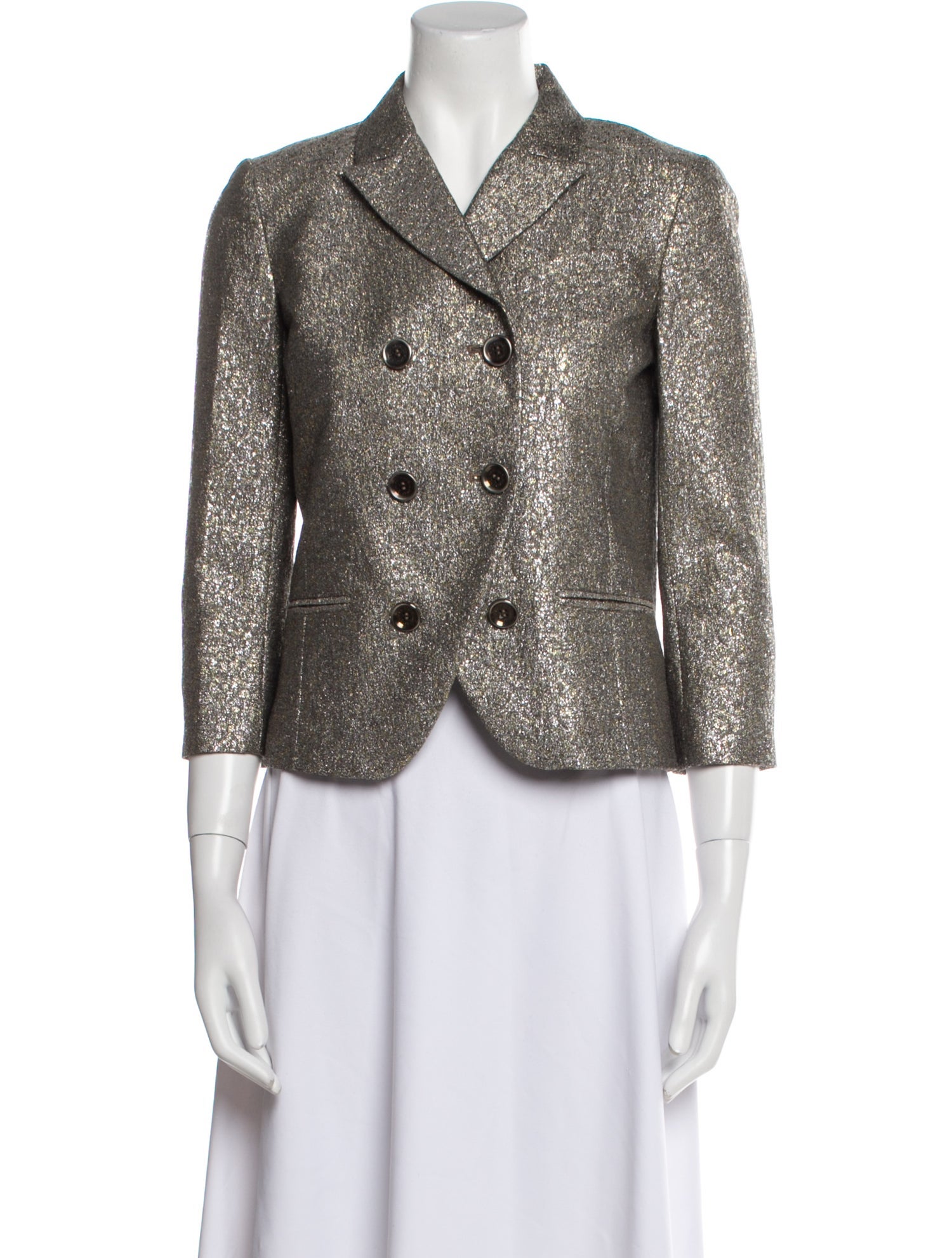 Diane von Furstenberg Printed Blazer