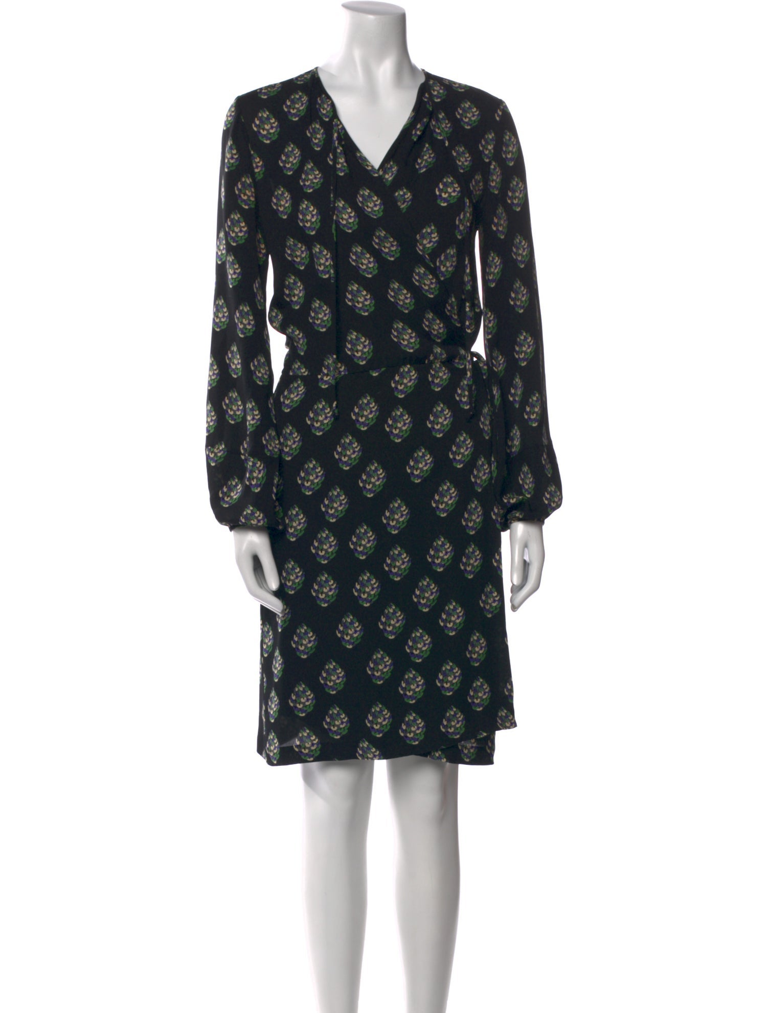 Diane von Furstenberg Silk Knee-Length Dress