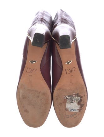 Diane von Furstenberg Leather Boots