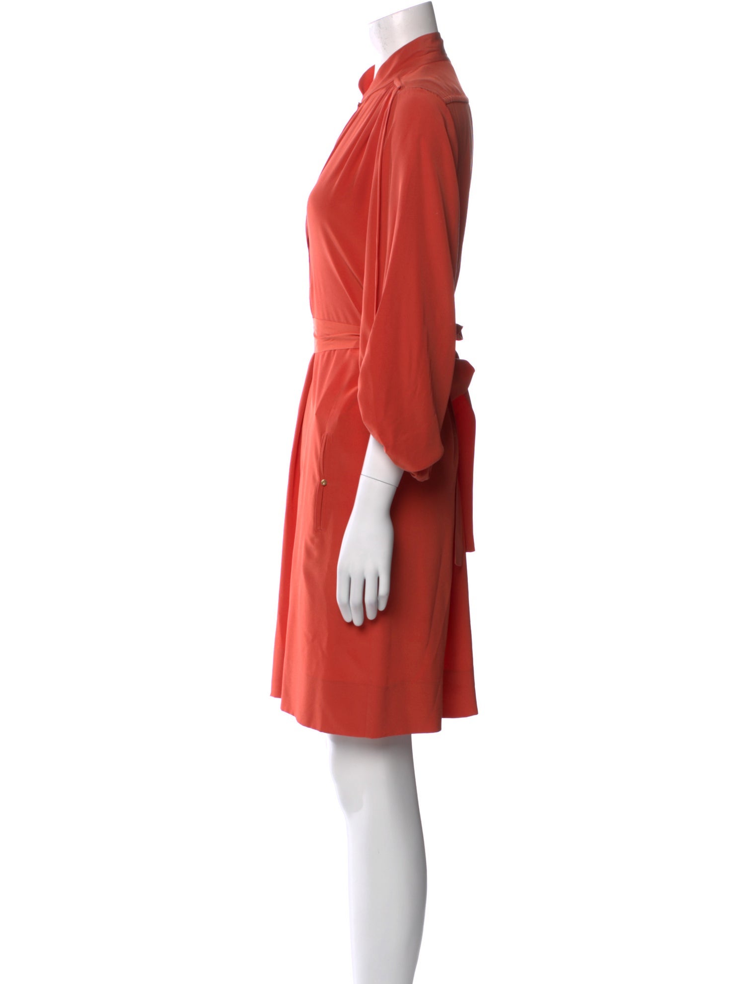 Diane von Furstenberg Silk Knee-Length Dress
