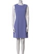 Diane von Furstenberg Crew Neck Mini Dress