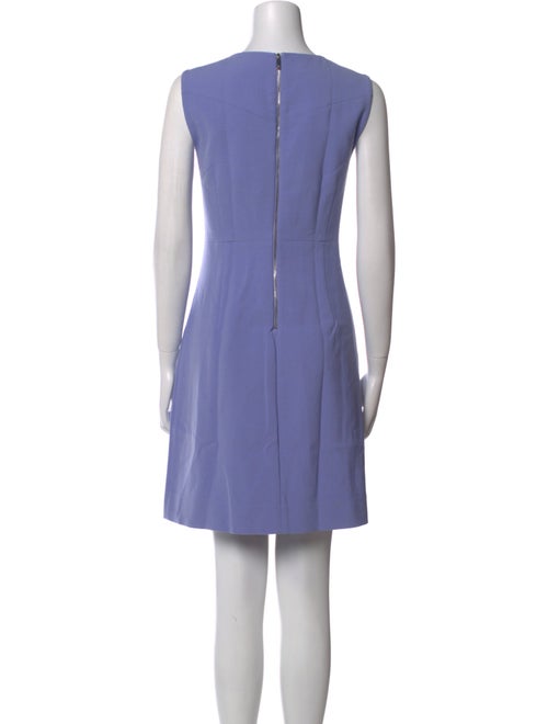 Diane von Furstenberg Crew Neck Mini Dress