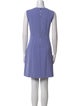 Diane von Furstenberg Crew Neck Mini Dress