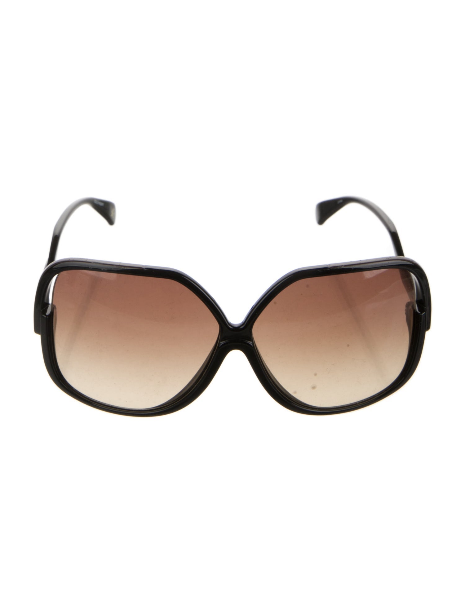 Diane von Furstenberg Oversize Gradient Sunglasses