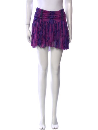 Diane von Furstenberg Silk Mini Skirt