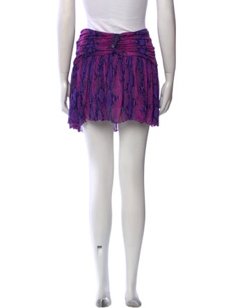 Diane von Furstenberg Silk Mini Skirt