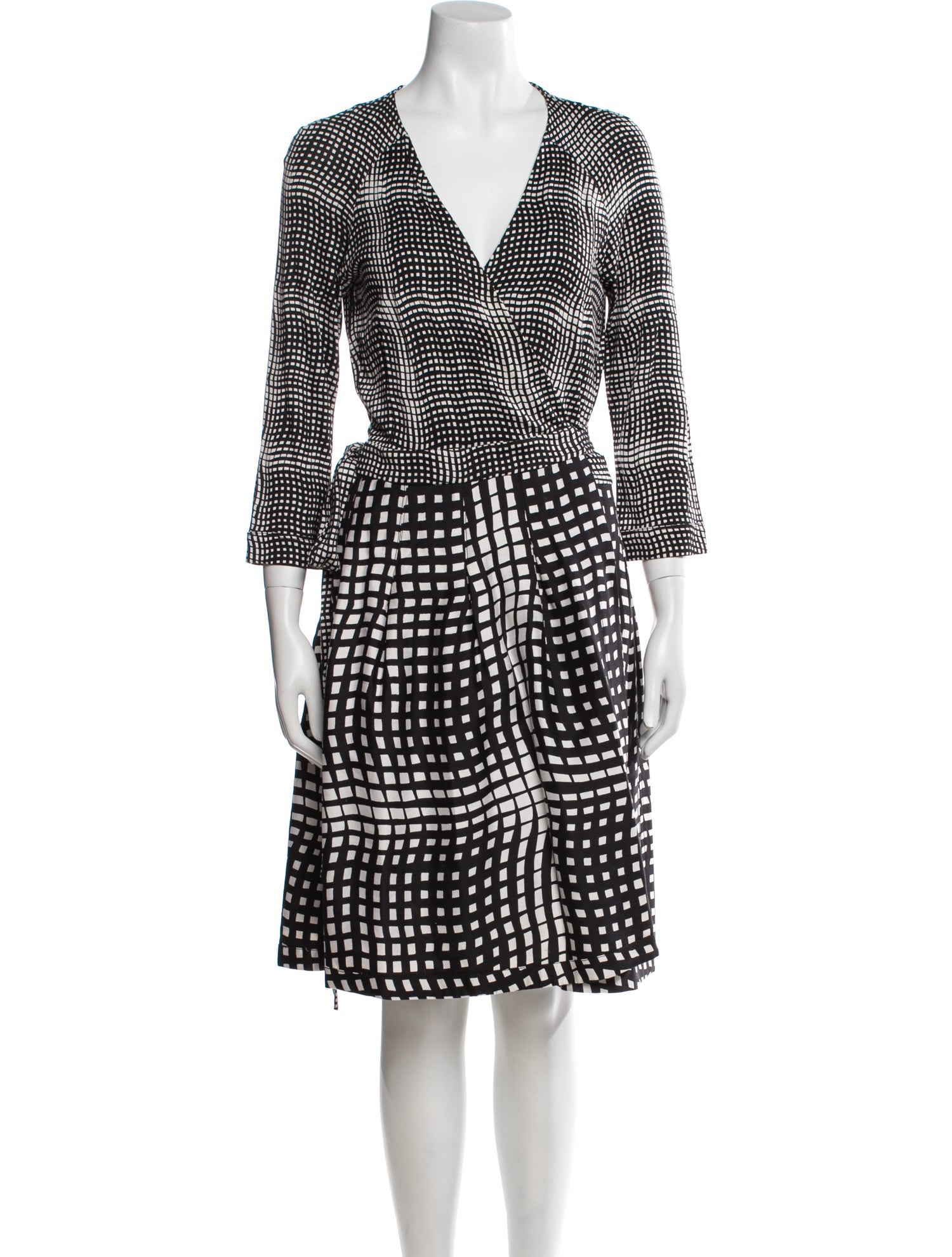 Diane von Furstenberg Silk Knee-Length Dress