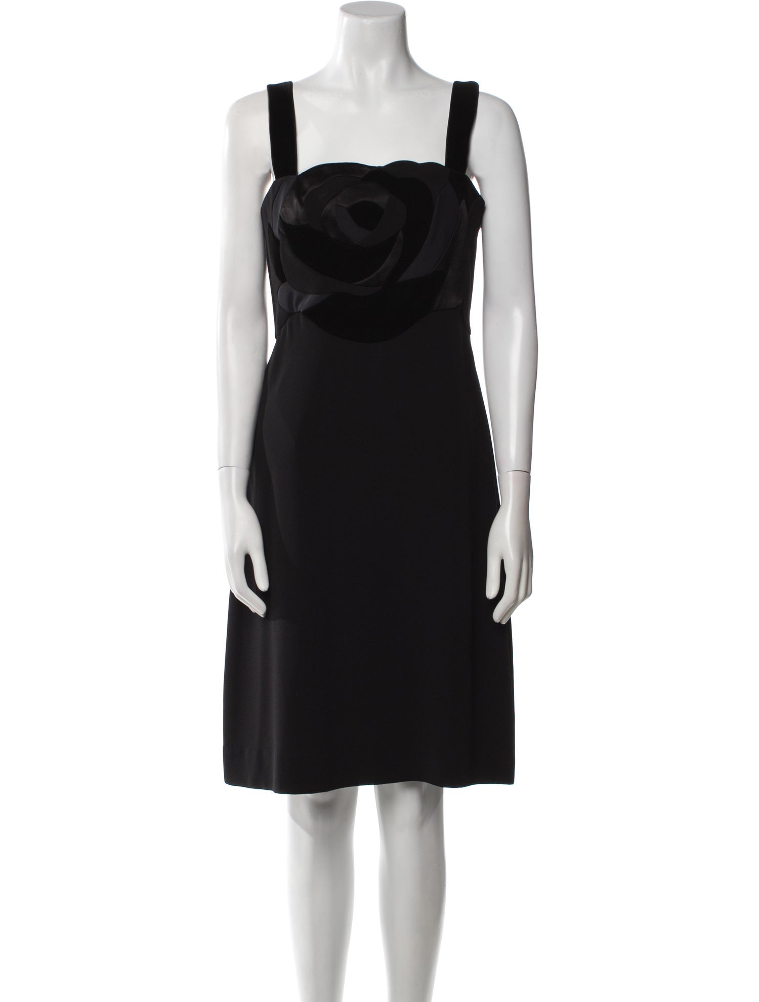 Diane von Furstenberg Square Neckline Knee-Length Dress
