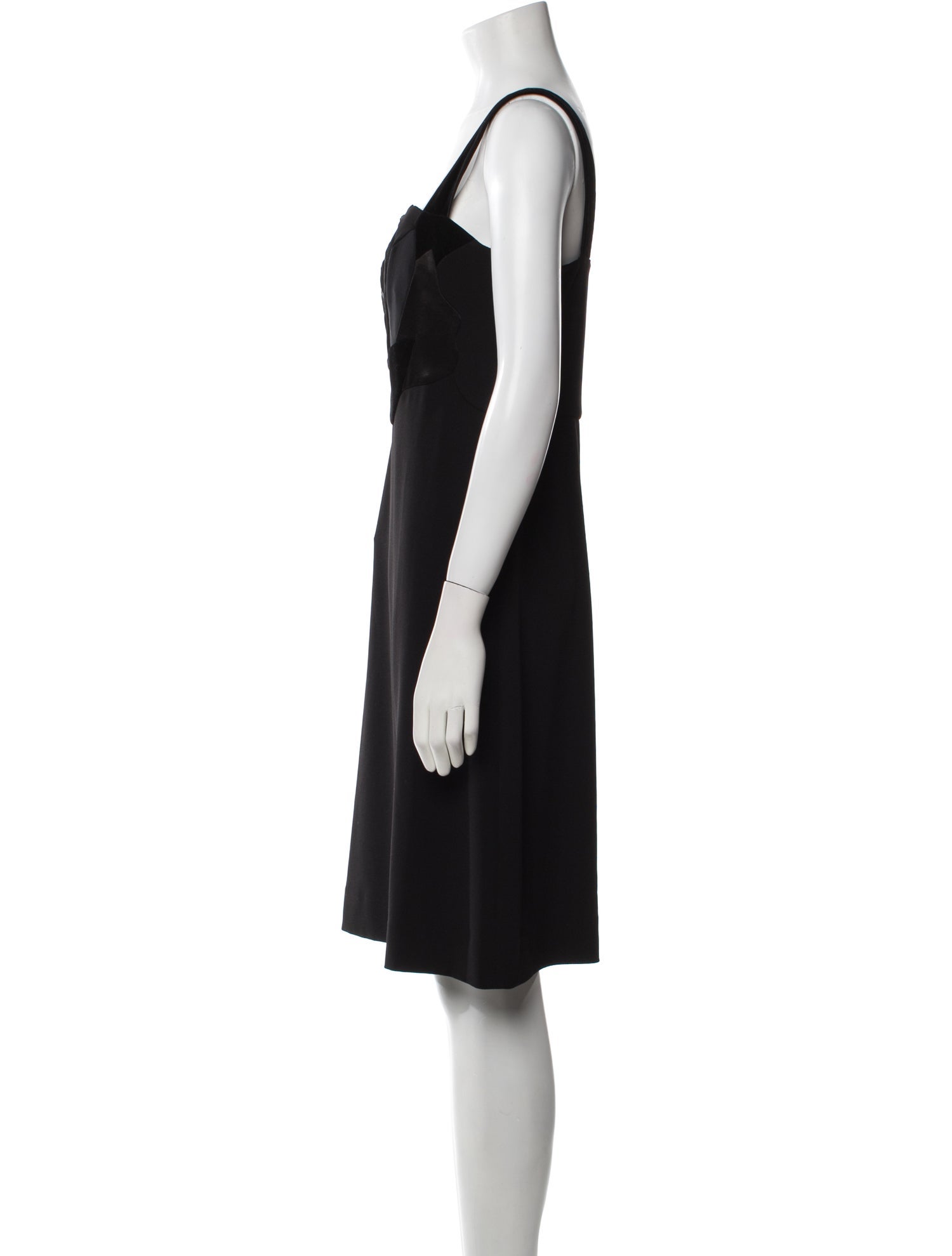Diane von Furstenberg Square Neckline Knee-Length Dress